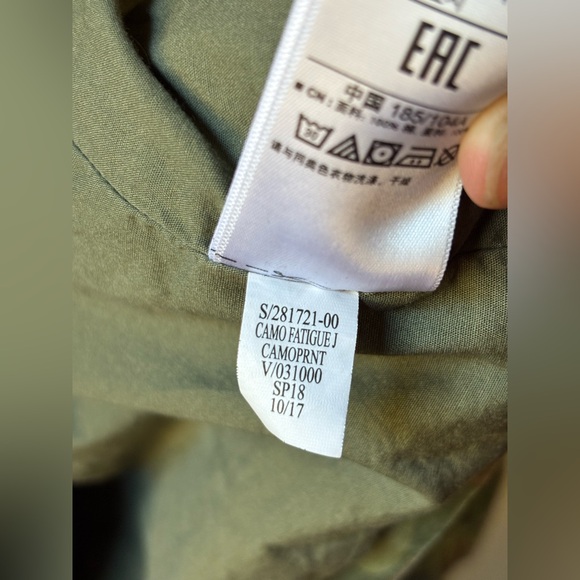 GAP Camouflage Men's Field Jacket Size Small 42-44 - Picture 14 of 16